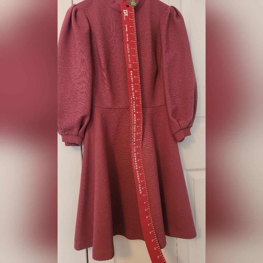 Gal Meets Glam "Maggie" Dress - Rich Pink - Size 4 - Picture 3 of 5